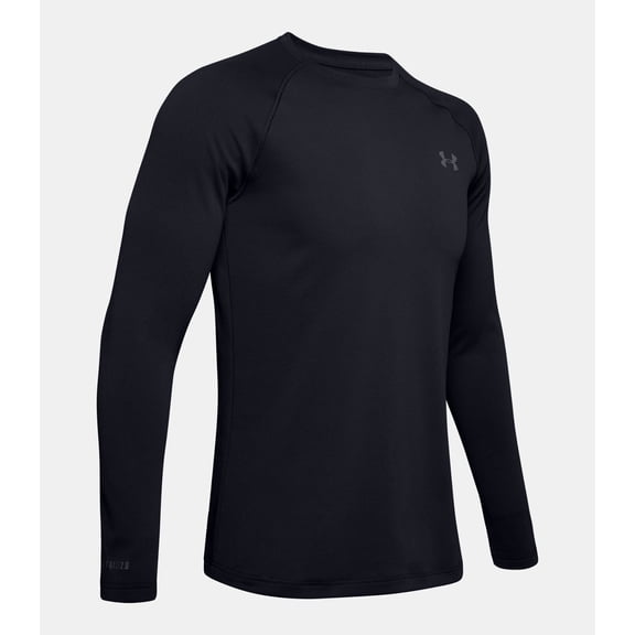 Under Armour Base 2.0 Cold Weather Heat-Trapping Base Layer Top (Men's), Black