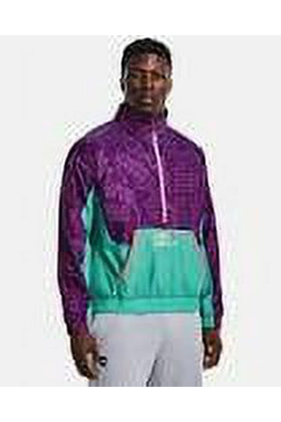 Black History Month Be Seen Track Jacket 1/2 Zip Men Size XL