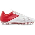 thumbnail image 1 of Under Armour Blur Lux Molded Cleat Red Size 13, 1 of 7