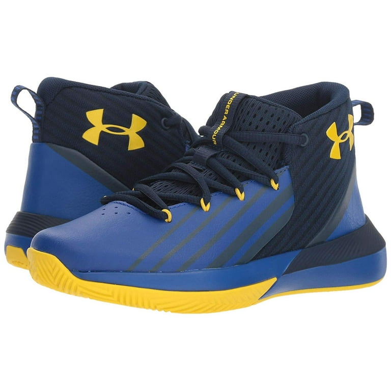 Under Armour Boy's BGS Lockdown 3, Academy (402)/Royal, Size