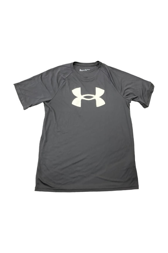 Boy's Big Logo Short Sleeve Super Soft T-Shirt, 1363283 (Black, XL)