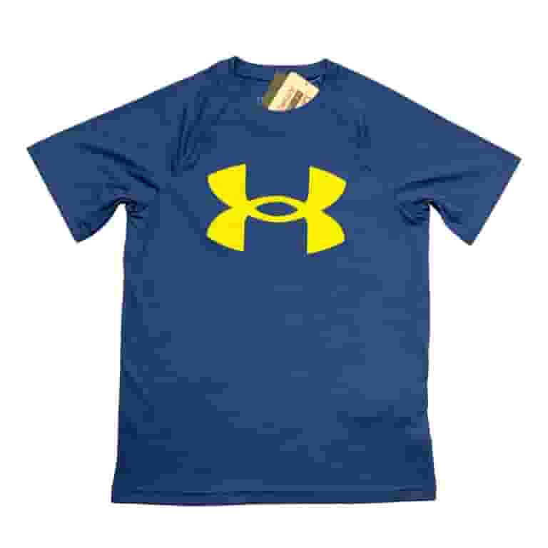 【PAKUA】ROUND LOGO SLIMFIT T-SHIRTS Under Armour Boy's Big Logo Short Sleeve Super Soft T-Shirt