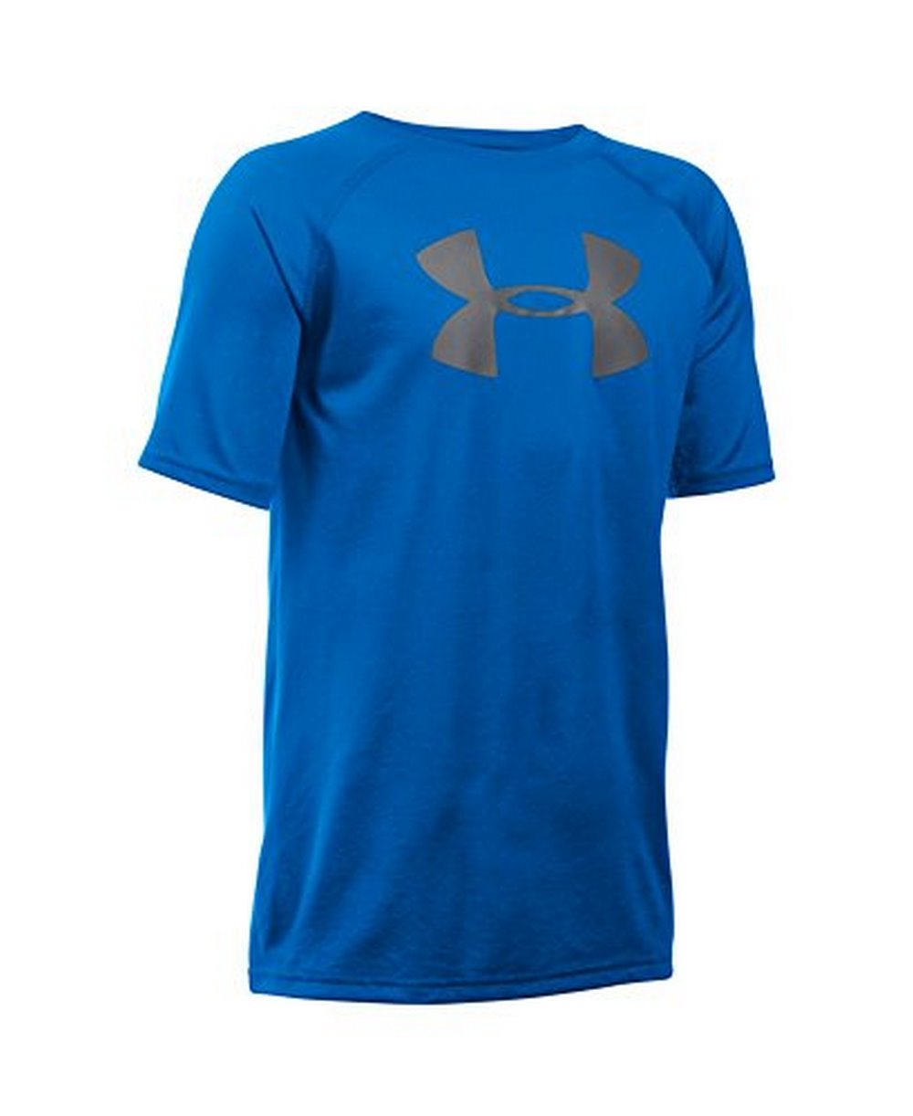 T-shirt TYR Ultrasoft Lightweight Tri Blend Tech Big Logo Short Sleeve - S Ash Heather