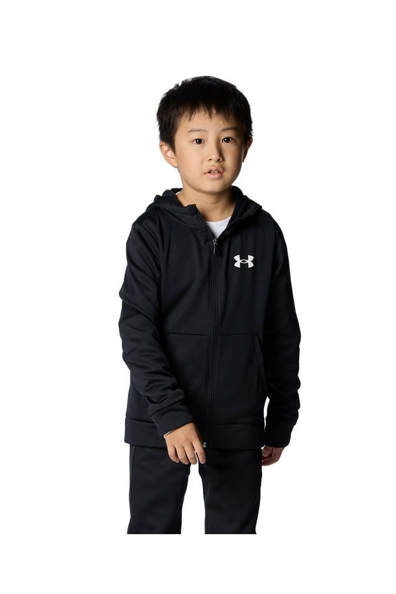 Boys' Armour Fleece Full-Zip (as1, alpha, m, regular, Medium)