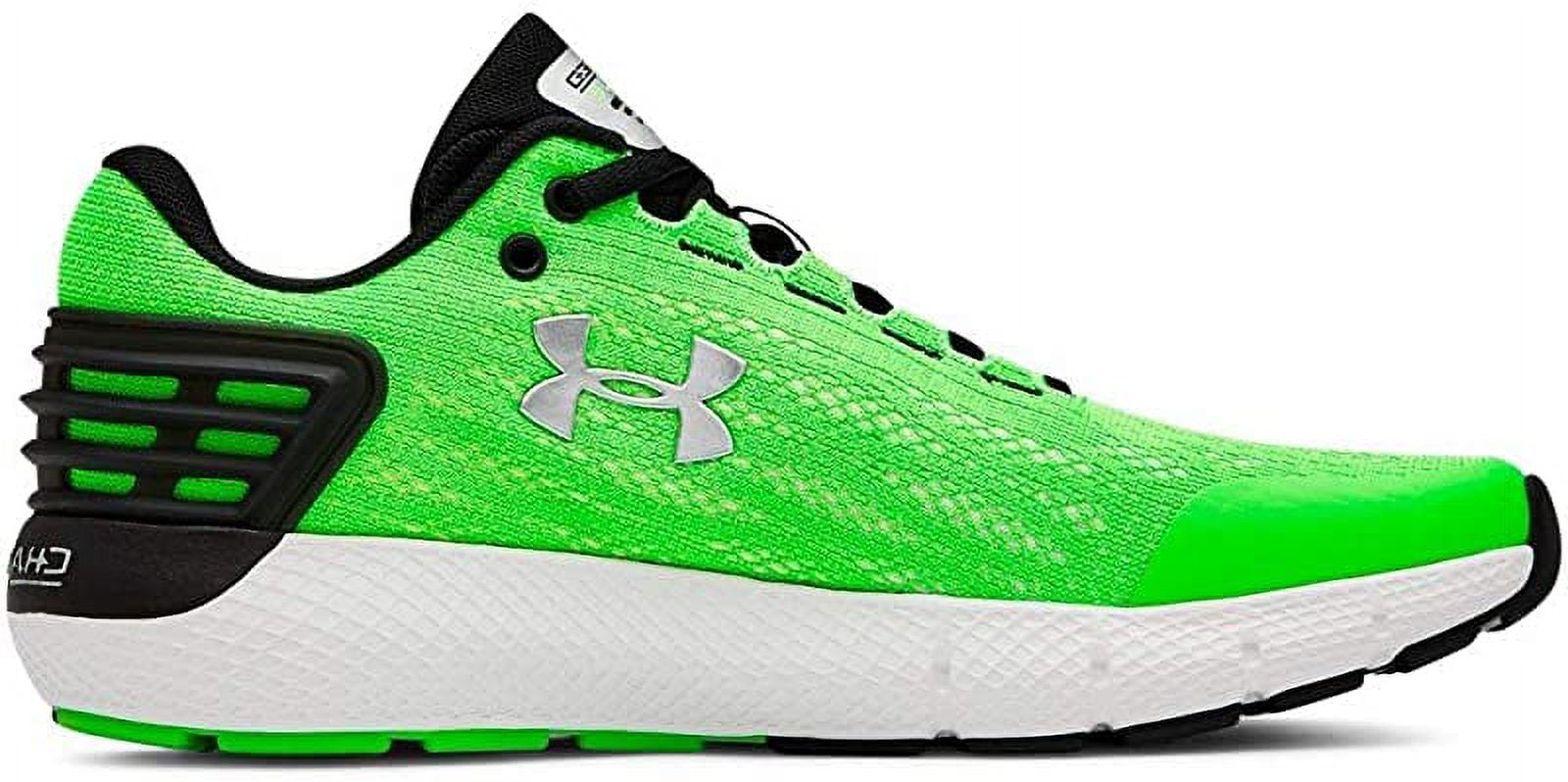 Boys green shop under armour shoes