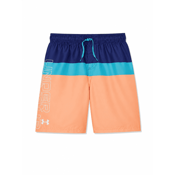Under Armour Boys' Colorblocked Swim Trunk Shorts (Youth Medium)