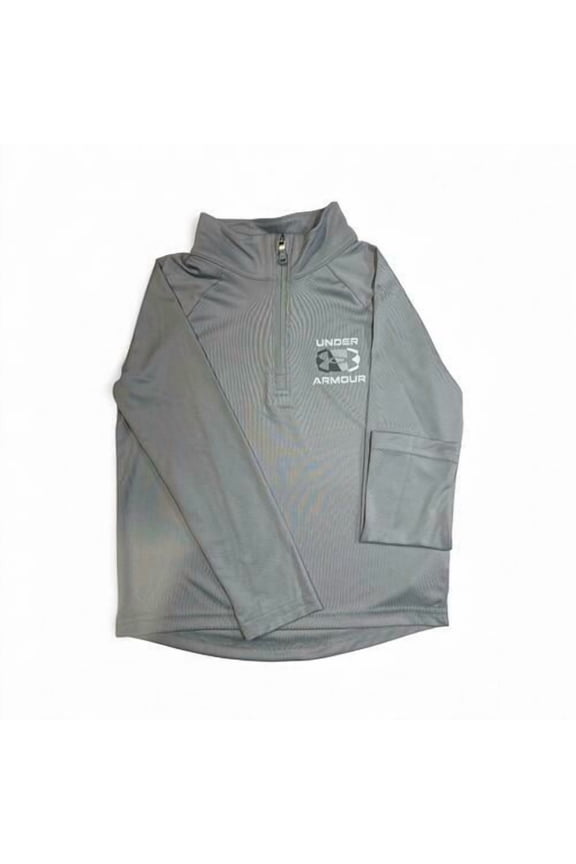 Boys MFO Velocity 1/4 Zip Grey Size 5