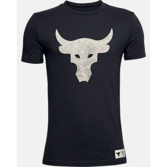 Under Armour Boys' Project Rock Bull Graphic Shirt Medium 1357552-001