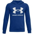 thumbnail image 1 of Under Armour Boys Rival Fleece Hoodie Royal 400/Onyx White Medium, 1 of 2