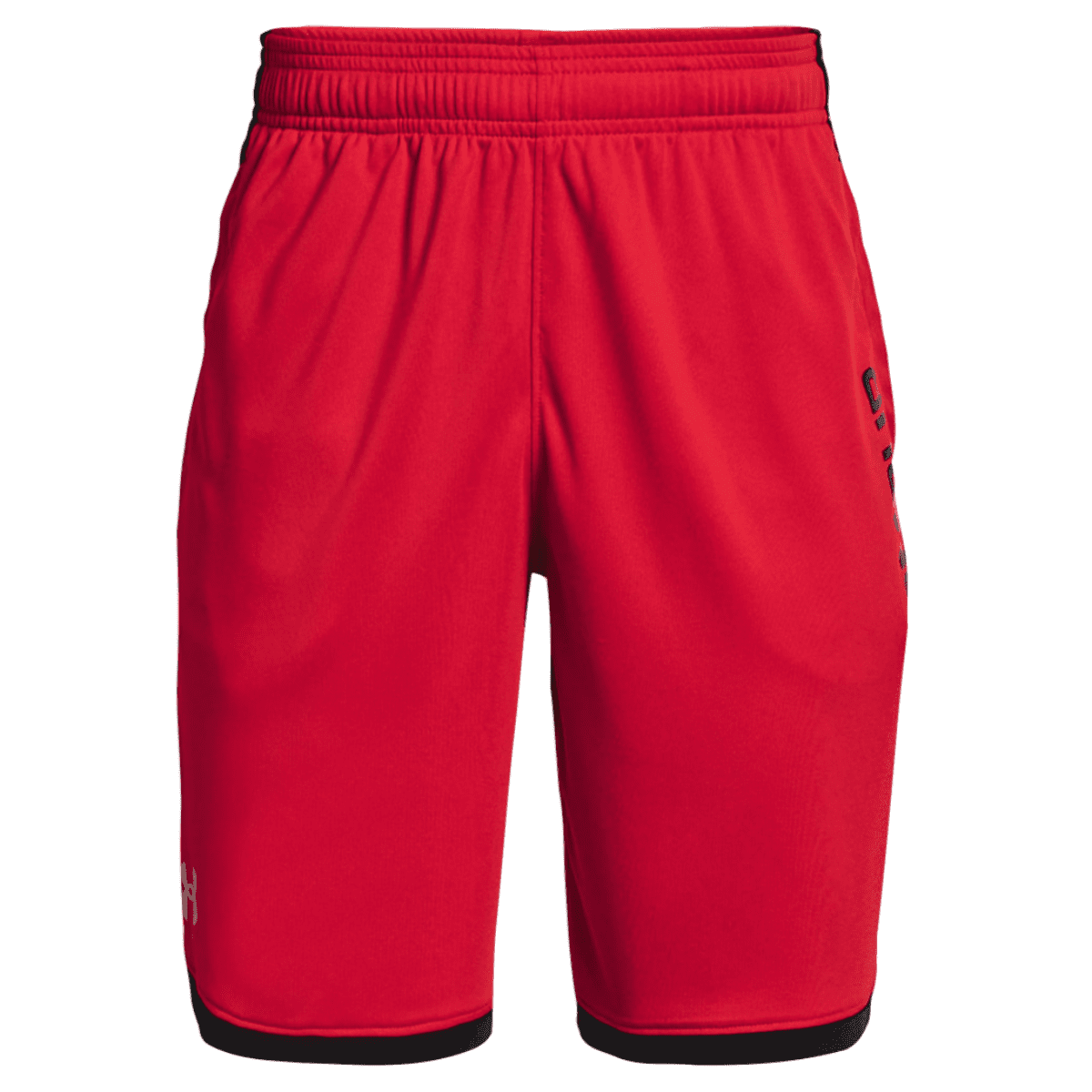 Under Armour Boys Stunt 3.0 Shorts Medium Red 600/Mod Gray