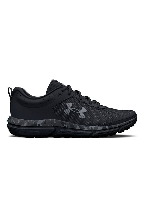 Charged Assert 10 Men's Running Shoes Color: Black Pitch Gray Size: 8