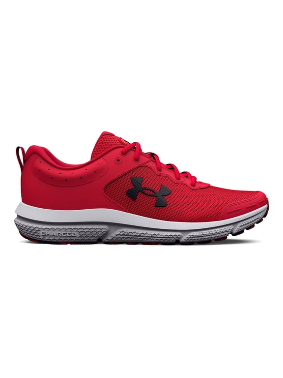 Charged Assert 10 Men's Running Shoes Color: Red Red Black Size: 13