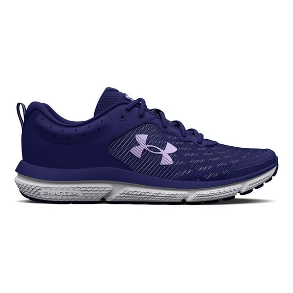 Under Armour Charged Assert 10 Women's Running Shoes Color: Sonar Blue Nebula Purp Size: 6.5