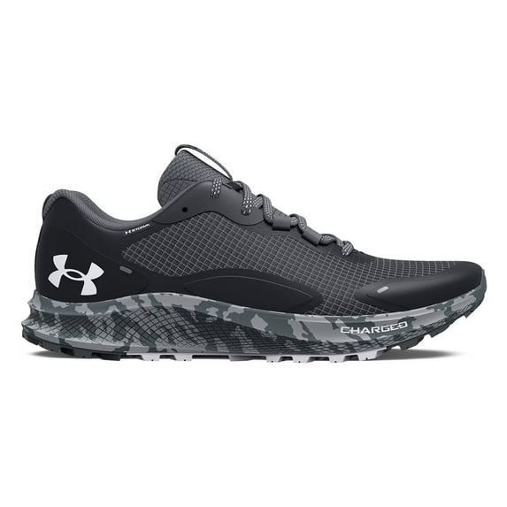 Under Armour Charged Bandit 2 StormProof Mens Trail Trainer Black/Grey - UK 9.5