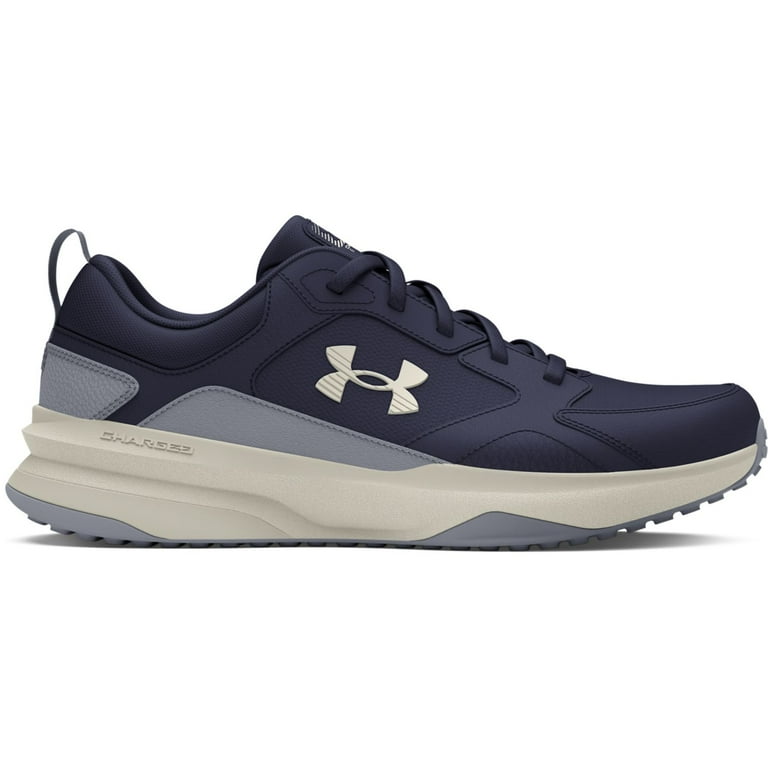 Under Armour Charged Edge Men s Training Shoes Color Navy Gray White Size 11 Walmart