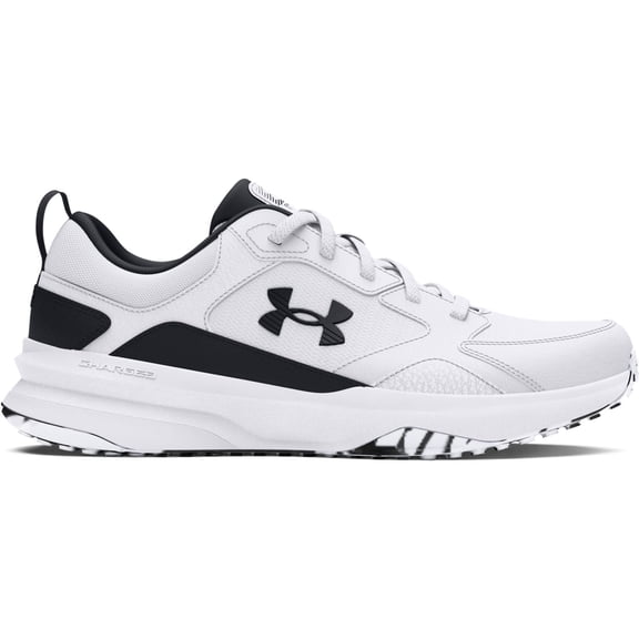 Under Armour Charged Edge Men's Training Shoes Color: White Black Size: 10 XW
