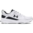 thumbnail image 1 of Under Armour Charged Edge Men's Training Shoes Color: White Black Size: 7.5 XW, 1 of 5
