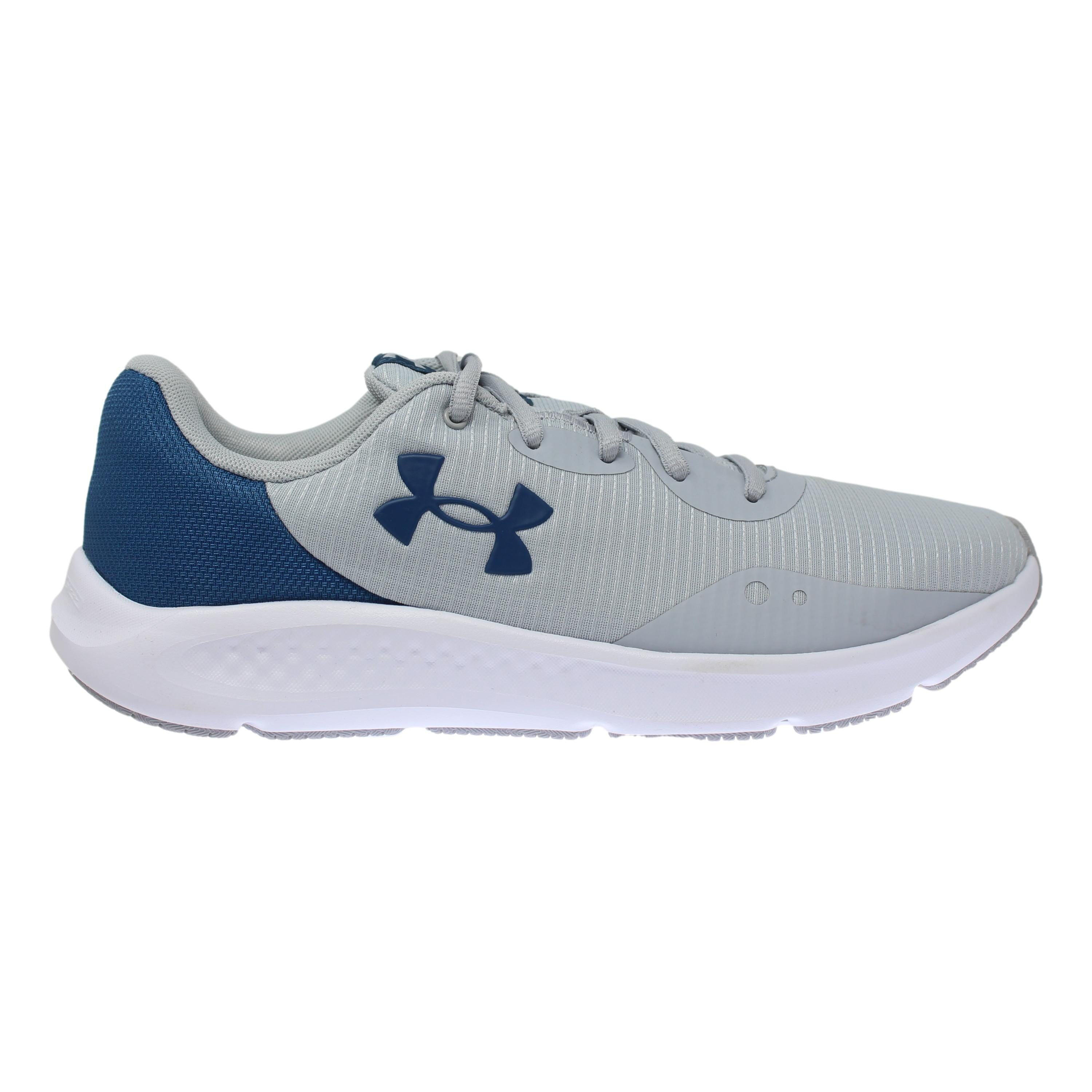 Under Armour Charged Pursuit 3 Tech Grey/Blue 3025424-102 Men's Size 9 Medium