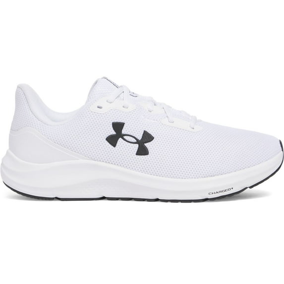 Under Armour Charged Pursuit 4 Men's Running Shoes Color: White Black Size: 10.5