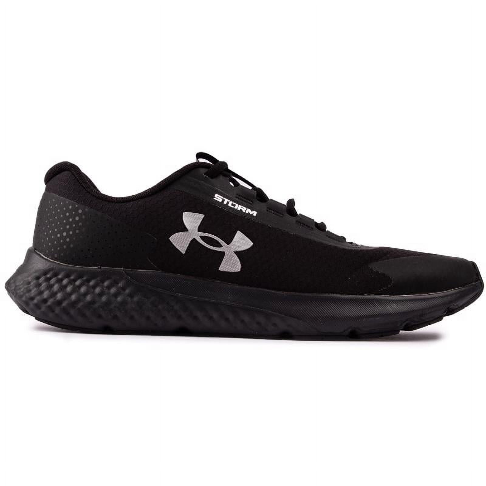 NEW UNDER ARMOUR men\'s charged rogue 3 running shoe in black Charged Rogue 3  main image 4