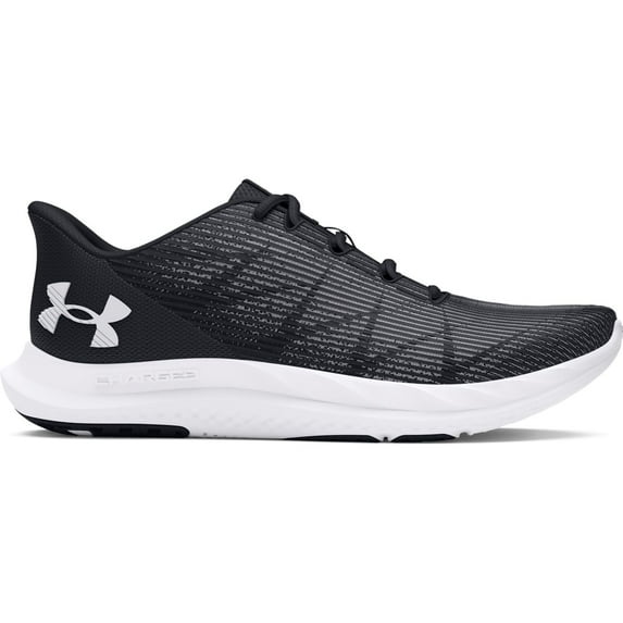 Under Armour Charged Speed Swift Men's Running Shoes Color: Black White White Size: 14