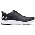 thumbnail image 1 of Under Armour Charged Speed Swift Men's Running Shoes Color: Black White White Size: 9.5, 1 of 4