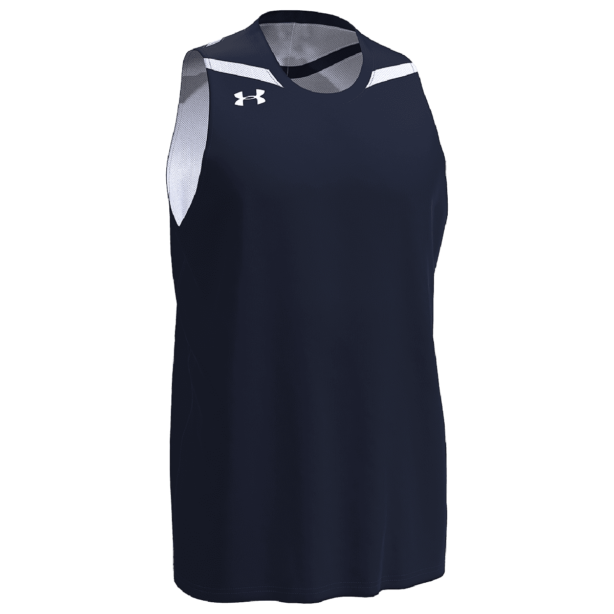 Under Armour Clutch 2 Reversible Basketball Jersey Black White