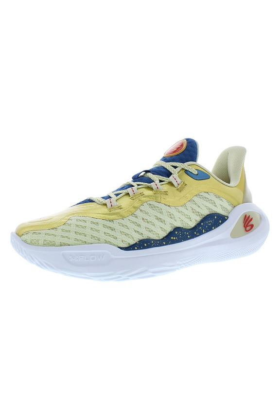 Curry 11 Champion Mindset Unisex Shoes Size 12, Color: Navy/Gold