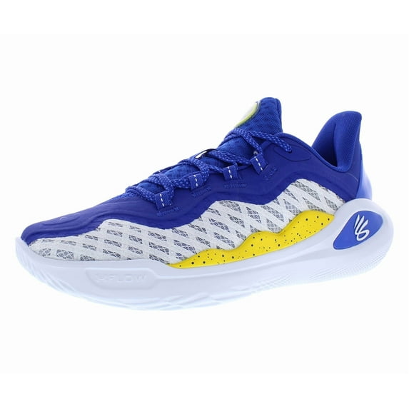 Under Armour Curry 11 Dub Unisex Shoes Size 13, Color: Blue/Yellow
