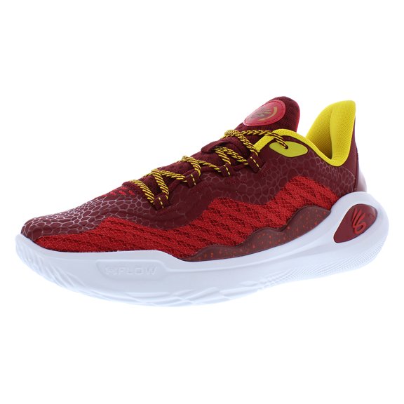 Under Armour Curry 11 Fire Mens Shoes Size 11.5, Color: Red/Yellow