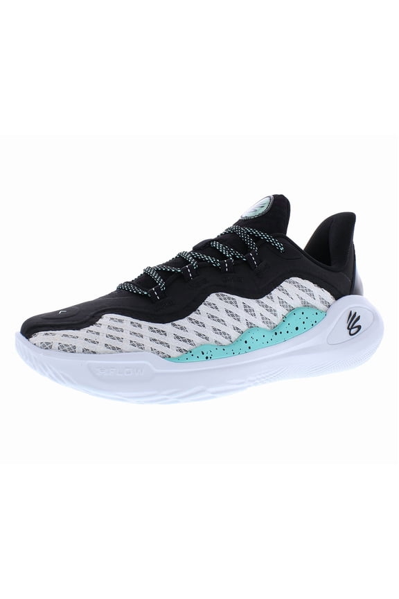 Curry 11 Unisex Shoes Size 10, Color: Black/Teal