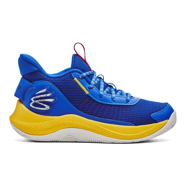 Under Armour GS Curry 3z7 Junior Boys Basketball Shoe Blue 3026623 400
