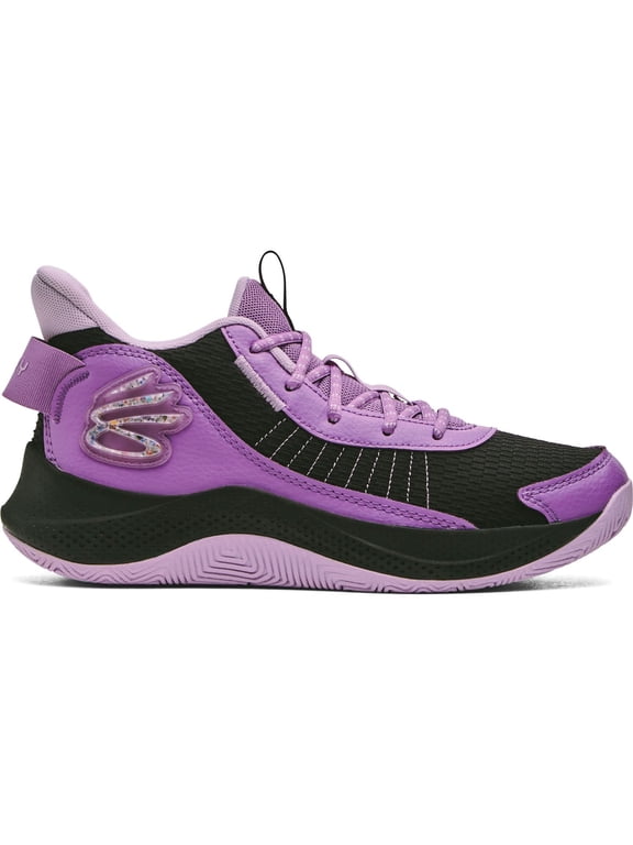 Curry 3Z7 Men's Basketball Shoes Color: Purple Black Size: 11