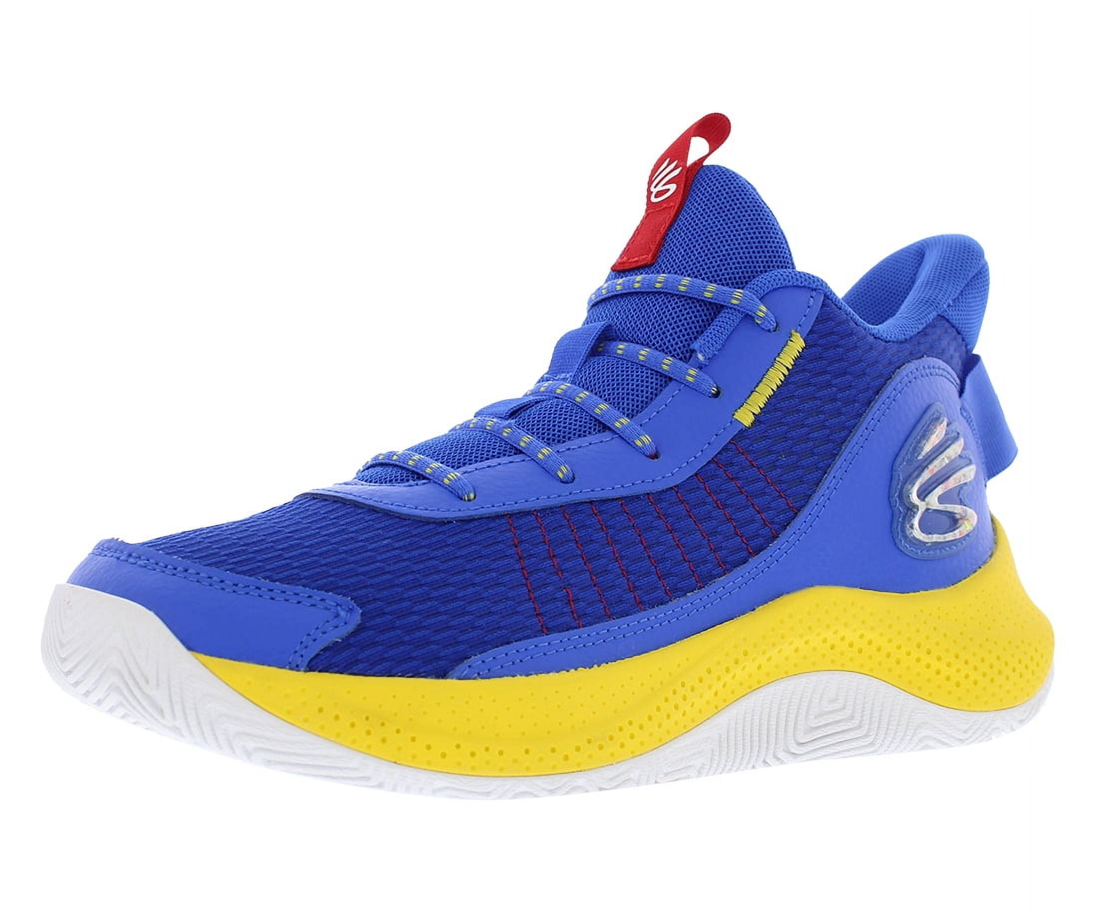 Under Armour Curry 3Z7 Men's Basketball Shoes Color: Royal Blue Taxi Size: 9 - Walmart.com