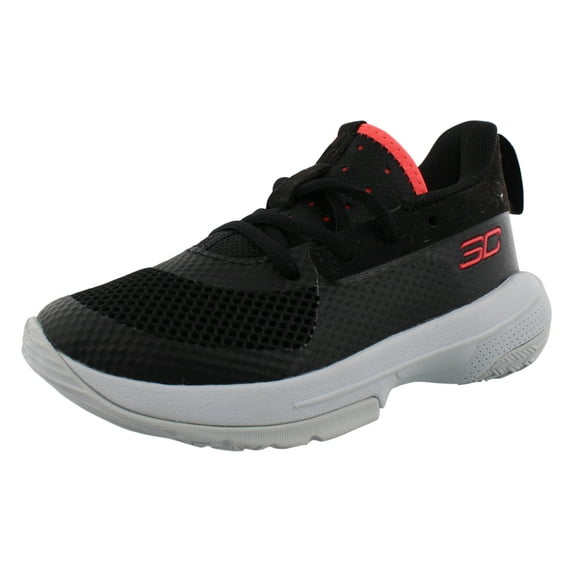 Under Armour Curry 7 Boys Shoes Size 11, Color: Black