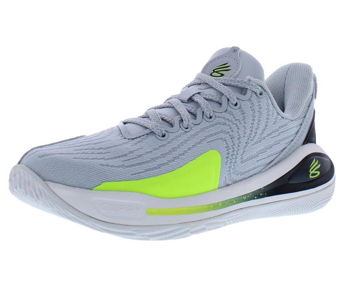 Under Armour Curry Flow 12 PS Boys Shoes Size 12, Color: Halo Grey