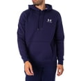 thumbnail image 1 of Under Armour Essential Fleece Hoodie, Blue, 1 of 6