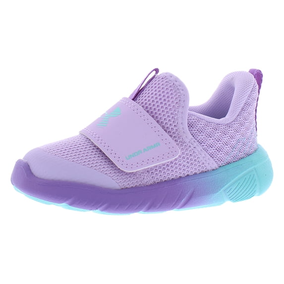 Under Armour Flash Fade Infant/Toddler Shoes Size 9, Color: Purple/Turquoise Fade