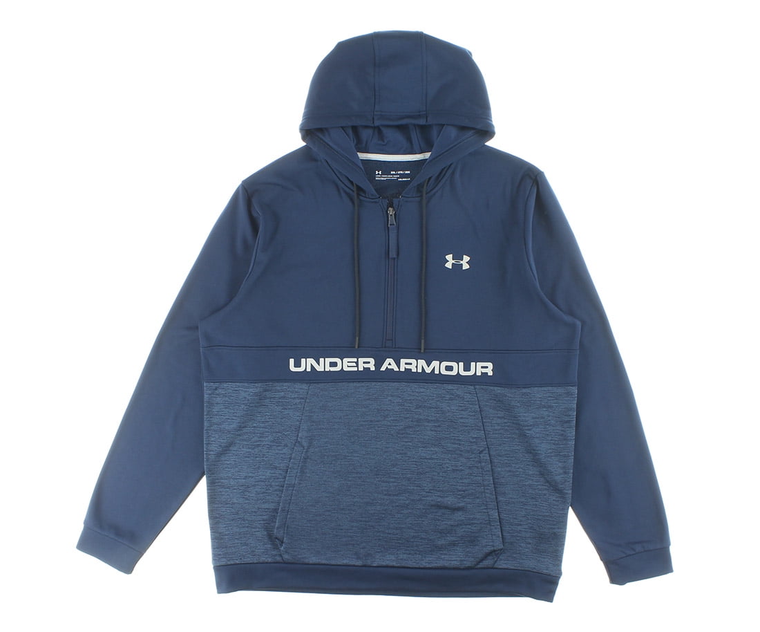 Half zip under armour hoodie hot sale