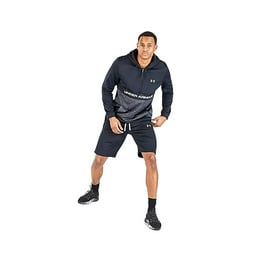Under Armour Men s Hustle Fleece Short BLACK WHITE 2XL Walmart