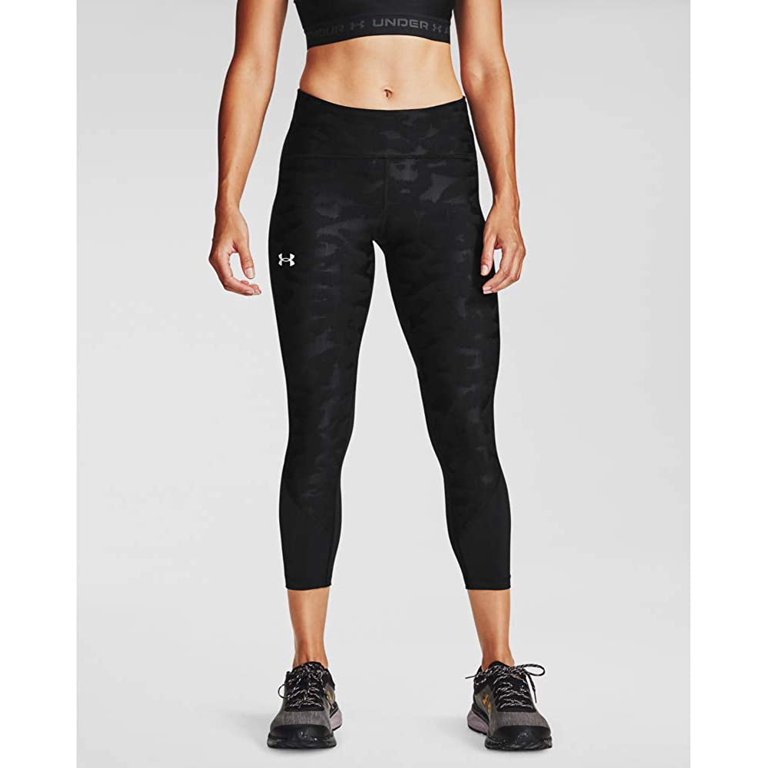 Under Armour Fly Fast 2.0 Sizzle Crop // Womens Small Black 