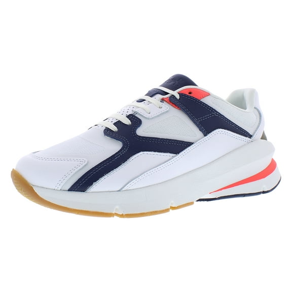 Under Armour Forge 96 Leather Reissue Mens Shoes Size 13, Color: White/Beta/Midnight Navy