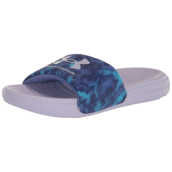 Under Armour G Ansa Graphic Youth Girls' Slide | 3024439-401 Blue