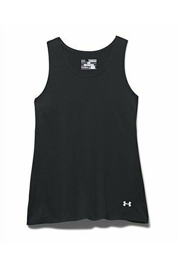 Girls HeatGear Tank Top BLACK - SMALL