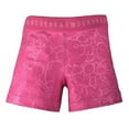 thumbnail image 1 of Under Armour Girls Printed Sonic Compression Shorts Small Pink 1312821-634, 1 of 1