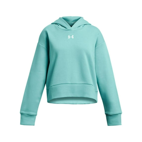 Under Armour Girls Rival Fleece Crop Hoodie