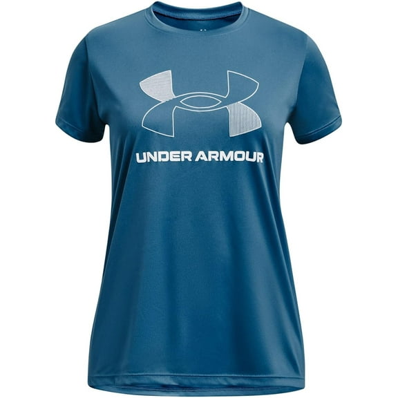 Under Armour Girls' Tech Big Logo Twist Short Sleeve T Shirt