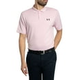 thumbnail image 1 of Men's Under Armour Performance 3.0 Golf Polo Color: Prime Pink Size: M, 1 of 5