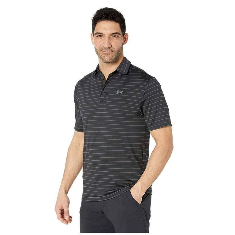 Under Armour Playoff Polo 2.0 Golf Shirt - Grey / Black Under Armour Playoff Polo 2.0 Golf Shirt - Grey / Black