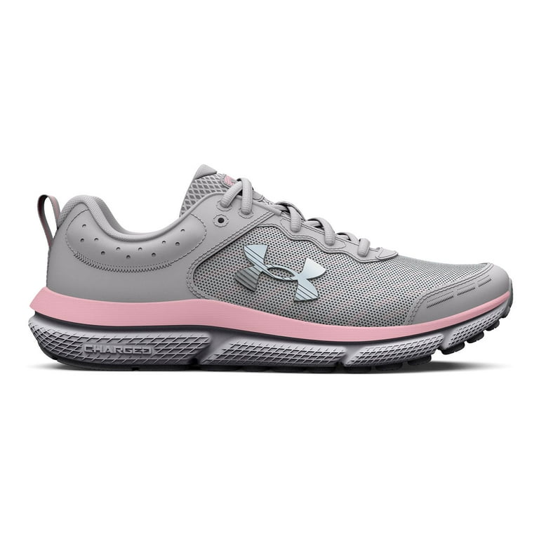 Under Armour Grade School Assert 10 Kids Running Shoes Color Pink Sugar Iridescent Size 6 Walmart